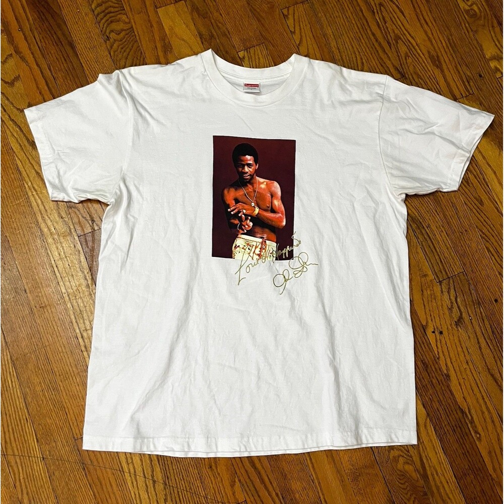 Supreme New York Al Green Tee White SS22 Season 22 Photo Tee T-Shirt Size Large